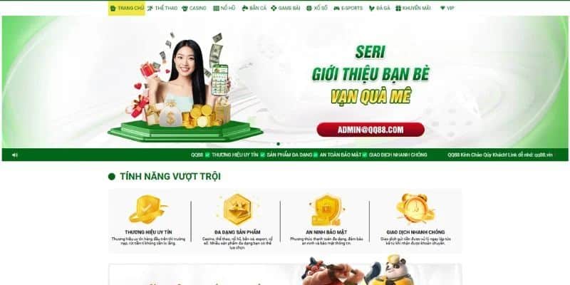 Khuyến mãi giới thiệu bạn bè QQ88 luôn có sức thu hút hội viên